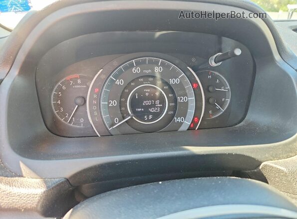 3CZRM3H35GG702536 2016 HONDA CR-V Silver Vista del cuadro de instrumentos
