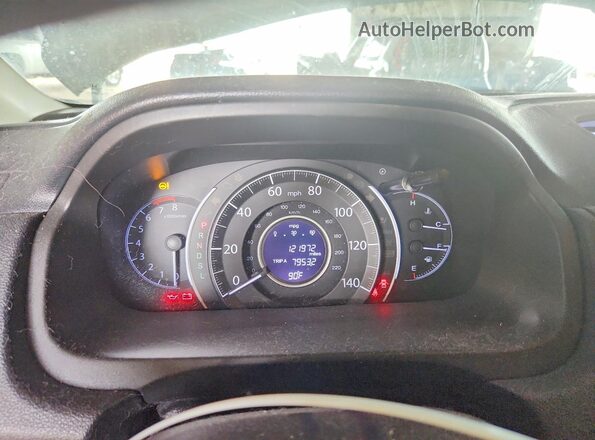 3CZRM3H39GG709781 2016 HONDA CR-V Silver ხელსაწყოთა პანელის ხედი