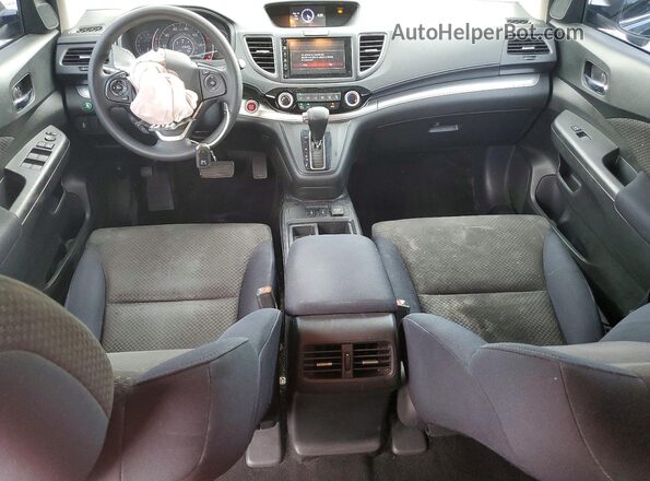 3CZRM3H52GG706674 2016 HONDA CR-V Black წინა პანელის ხედი