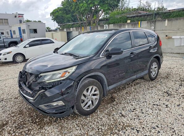 3CZRM3H52GG706674 2016 HONDA CR-V Black წინა მარცხენა ხედი სამი მეოთხედიდან