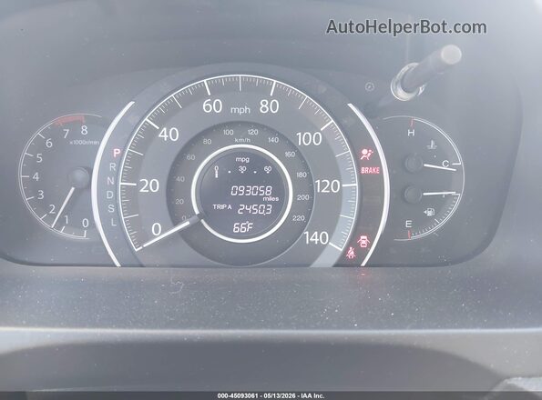 3CZRM3H58GG724421 2016 HONDA CR-V Gray Vista de los asientos traseros