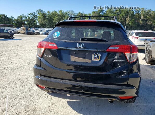 3CZRU5H10MM720837 2021 HONDA HR-V Черный Вид сзади