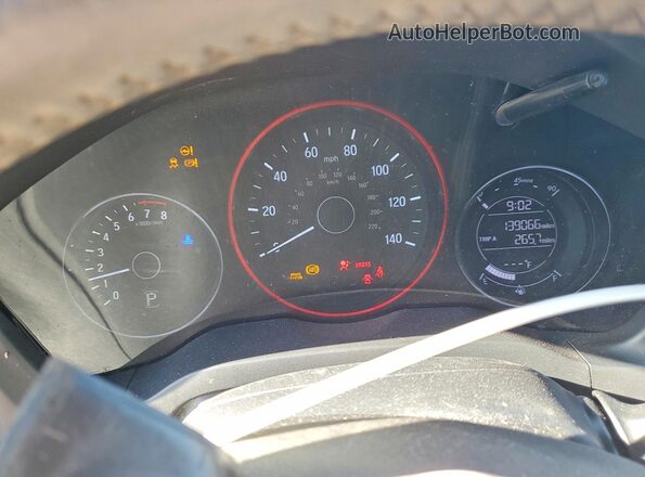 3CZRU5H10MM720837 2021 HONDA HR-V Черный Вид щитка приборов