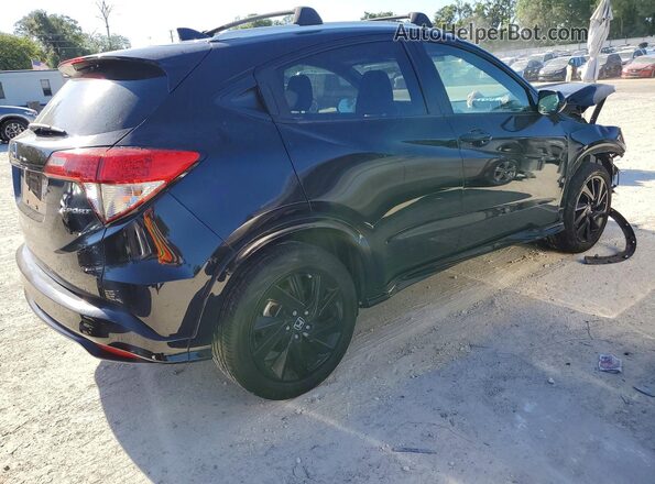 3CZRU5H10MM720837 2021 HONDA HR-V Черный Задняя правая четверть