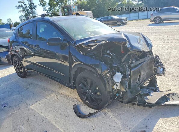 3CZRU5H10MM720837 2021 HONDA HR-V Черный Передняя правая четверть
