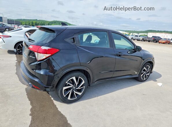 3CZRU5H13LM710320 2020 HONDA HR-V Black Rear right