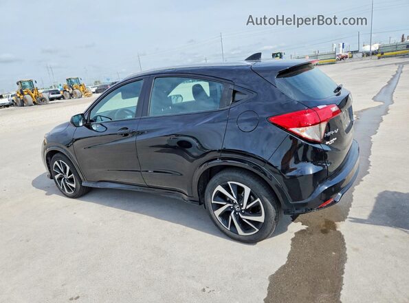 3CZRU5H13LM710320 2020 HONDA HR-V Black Rear left
