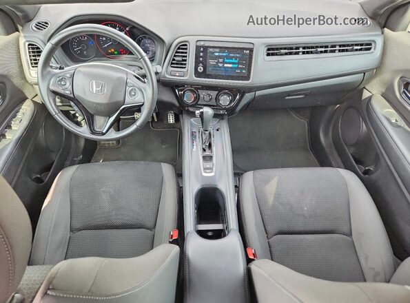 3CZRU5H13LM710320 2020 HONDA HR-V Black Dashboard view