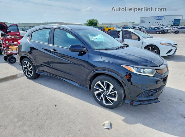 3CZRU5H13LM710320 2020 HONDA HR-V Black Front right