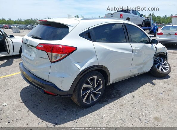 3CZRU5H16KM704459 2019 HONDA HR-V Белый Задняя правая четверть