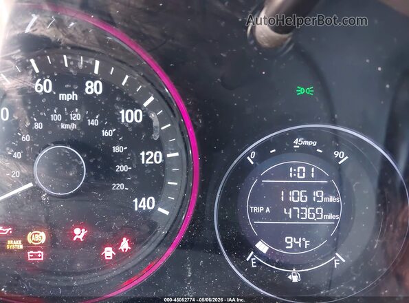 3CZRU5H16KM704459 2019 HONDA HR-V Белый 