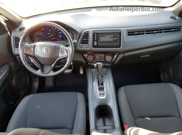 3CZRU5H16LM702373 2020 HONDA HR-V Серебряный Вид панели приборов