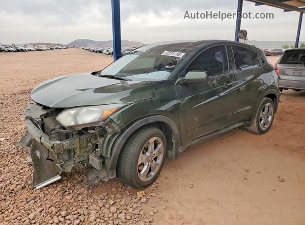 3CZRU5H30HM724555 2017 HONDA HR-V Зеленый Передняя левая четверть