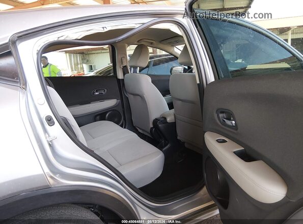 3CZRU5H31MM730777 2021 HONDA HR-V Silver Widok naklejki z numerem VIN