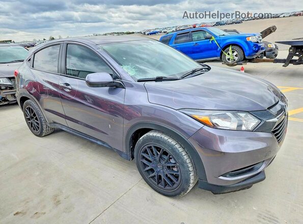3CZRU5H39HG706960 2017 HONDA HR-V Gray Przód prawy