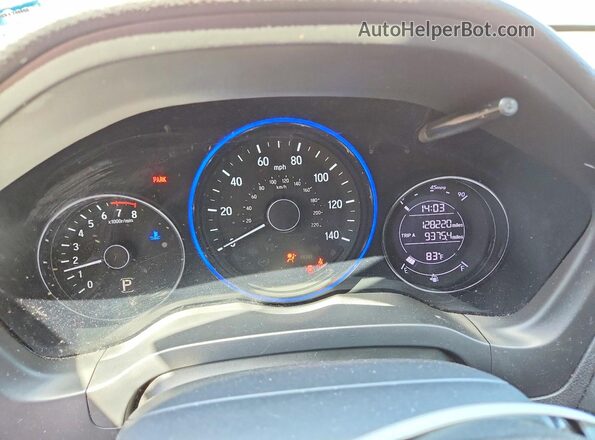 3CZRU5H39LG701086 2020 HONDA HR-V Черный Вид щитка приборов