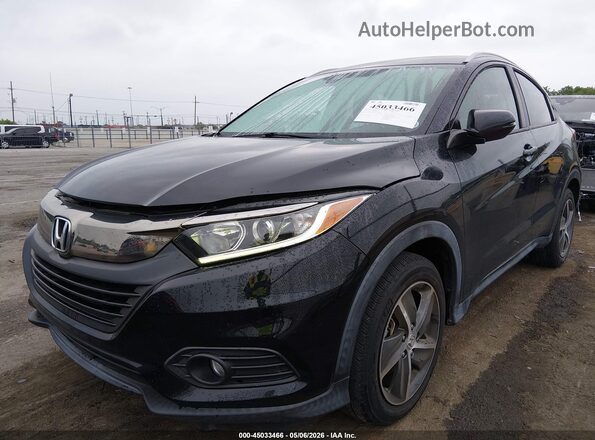 3CZRU5H53MM732595 2021 HONDA HR-V Черный Вид спереди