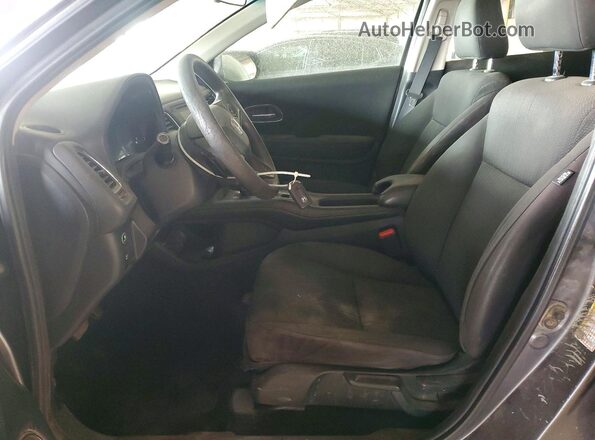 3CZRU5H56HM721242 2017 HONDA HR-V Серый Вид салона спереди