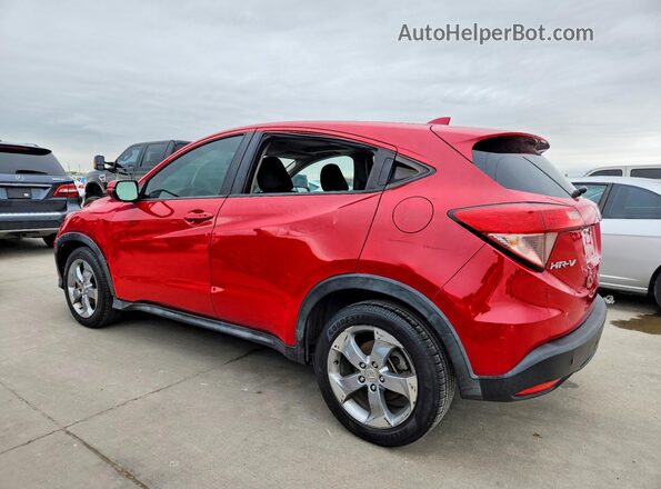 3CZRU5H57HM710329 2017 HONDA HR-V Красный Задняя левая четверть