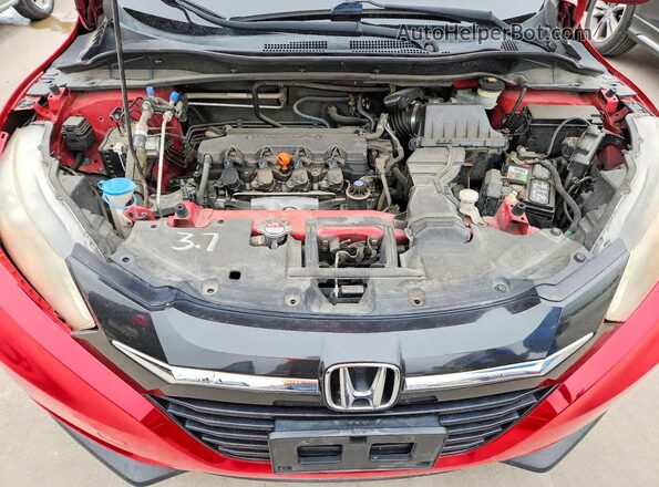 3CZRU5H57HM710329 2017 HONDA HR-V Красный Вид подкапотного пространства