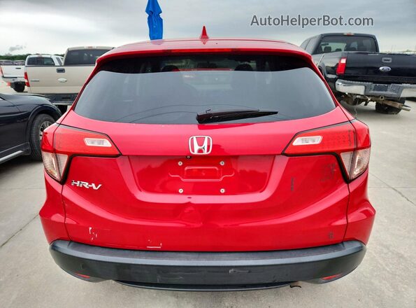3CZRU5H57HM710329 2017 HONDA HR-V Красный Вид сзади