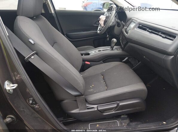 3CZRU5H57KM714596 2019 HONDA HR-V Темно-бордовый Вид салона спереди