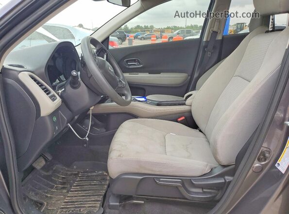 3CZRU5H59LM717520 2020 HONDA HR-V Серый Вид салона спереди