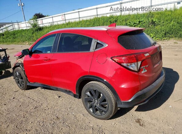 3CZRU6H11NM747844 2022 HONDA HR-V Red უკანა მარცხენა