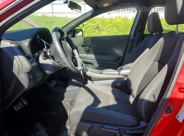 3CZRU6H11NM747844 2022 HONDA HR-V Red წინა სალონის ხედი