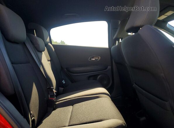 3CZRU6H11NM747844 2022 HONDA HR-V Red უკანა სავარძლების ხედი