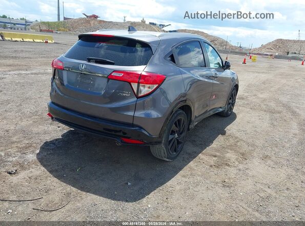 3CZRU6H12NM706977 2022 HONDA HR-V Серый Задняя правая четверть