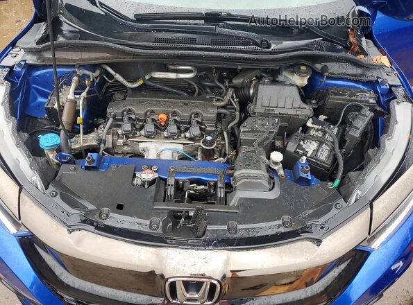 3CZRU6H13MM718974 2021 HONDA HR-V Blue Vista interior trasera