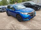 2022 Honda Hr-v Awd Sport Blue vin: 3CZRU6H13NM759588