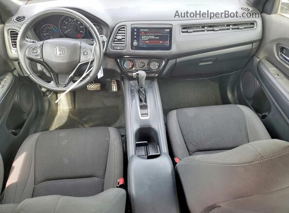 3CZRU6H14LM735927 2020 HONDA HR-V Серебряный Вид панели приборов