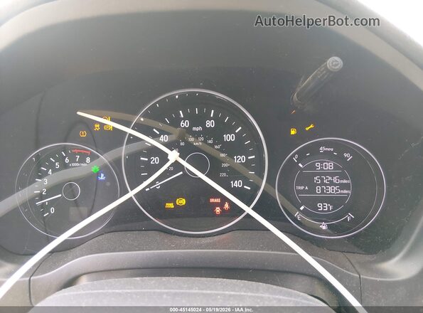 3CZRU6H15LG700330 2020 HONDA HR-V Черный Вид задних сидений