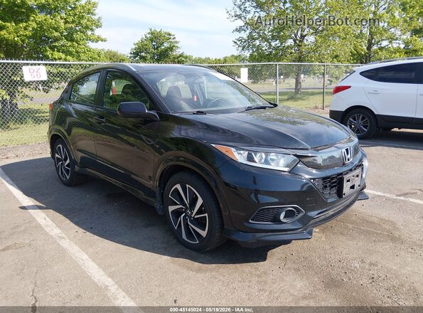 3CZRU6H15LG700330 2020 HONDA HR-V Черный Передняя правая четверть