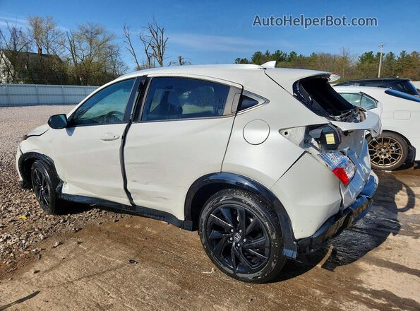 3CZRU6H17MM733123 2021 HONDA HR-V White უკანა მარცხენა
