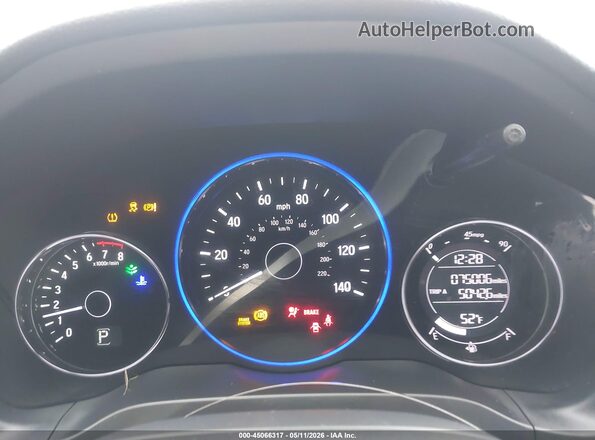 3CZRU6H17NM769122 2022 HONDA HR-V Серый Вид задних сидений