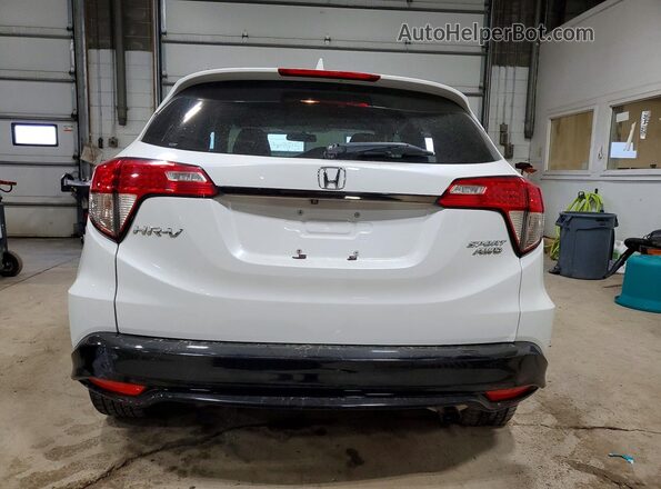 3CZRU6H18MM725614 2021 HONDA HR-V Белый Вид сзади