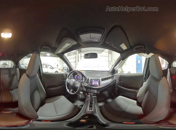 3CZRU6H18MM725614 2021 HONDA HR-V Белый Панорамный вид салона 360°
