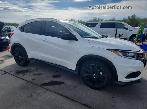 3CZRU6H18MM754675 2021 HONDA HR-V White Передня права чверть