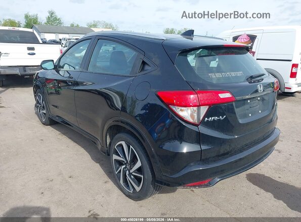 3CZRU6H19LG700458 2020 HONDA HR-V Черный Задняя левая четверть