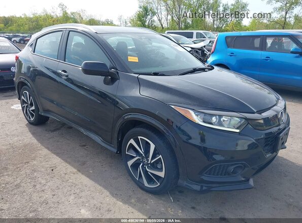 3CZRU6H19LG700458 2020 HONDA HR-V Черный Передняя правая четверть