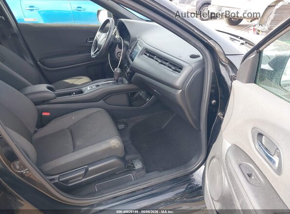 3CZRU6H19LG700458 2020 HONDA HR-V Черный Вид салона спереди