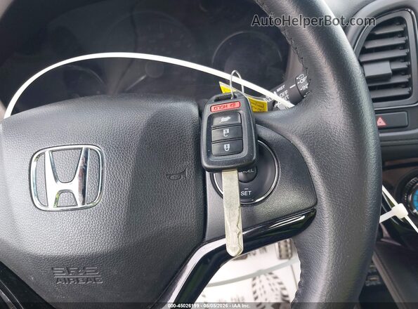 3CZRU6H19LG700458 2020 HONDA HR-V Черный Вид панели приборов