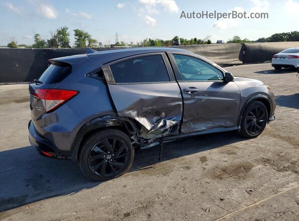 3CZRU6H19NM704448 2022 HONDA HR-V Gray Задня права чверть