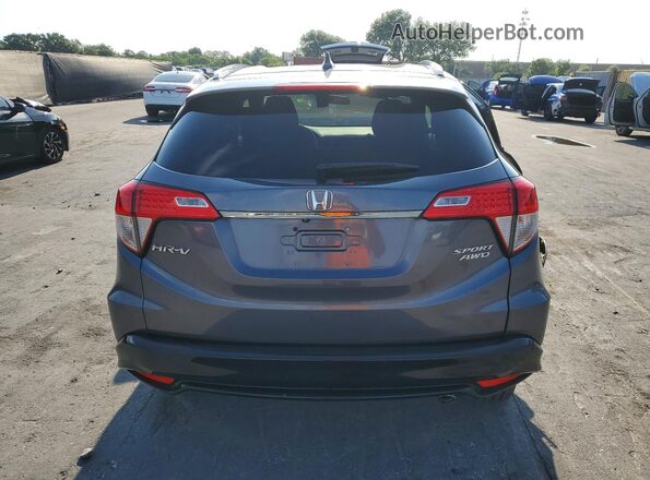 3CZRU6H19NM704448 2022 HONDA HR-V Gray Вид ззаду