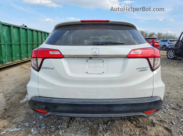 3CZRU6H1XMM737795 2021 HONDA HR-V White Հետևի տեսք