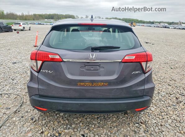 3CZRU6H30KG731503 2019 HONDA HR-V Серый Вид сзади
