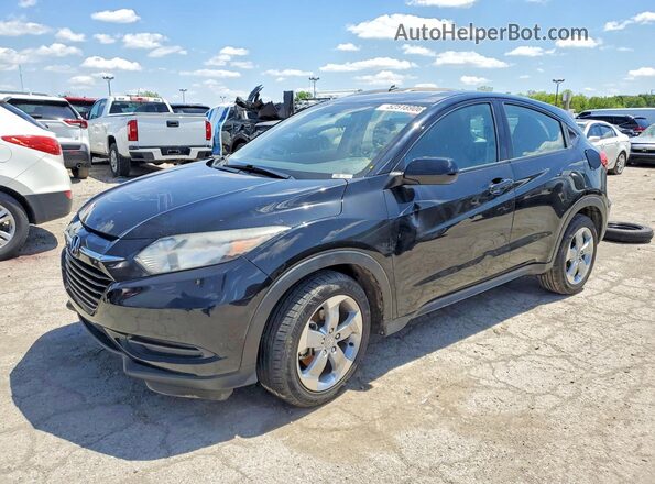 3CZRU6H32HG706885 2017 HONDA HR-V Black Передня ліва чверть